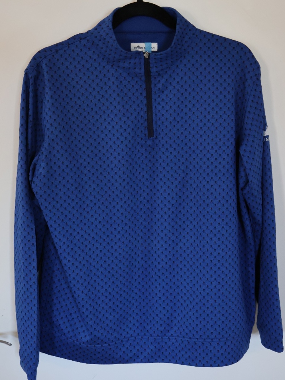 Peter Millar 1/4 zip Skull and Cross pullover Youth XL Summit Las Vegas Golf